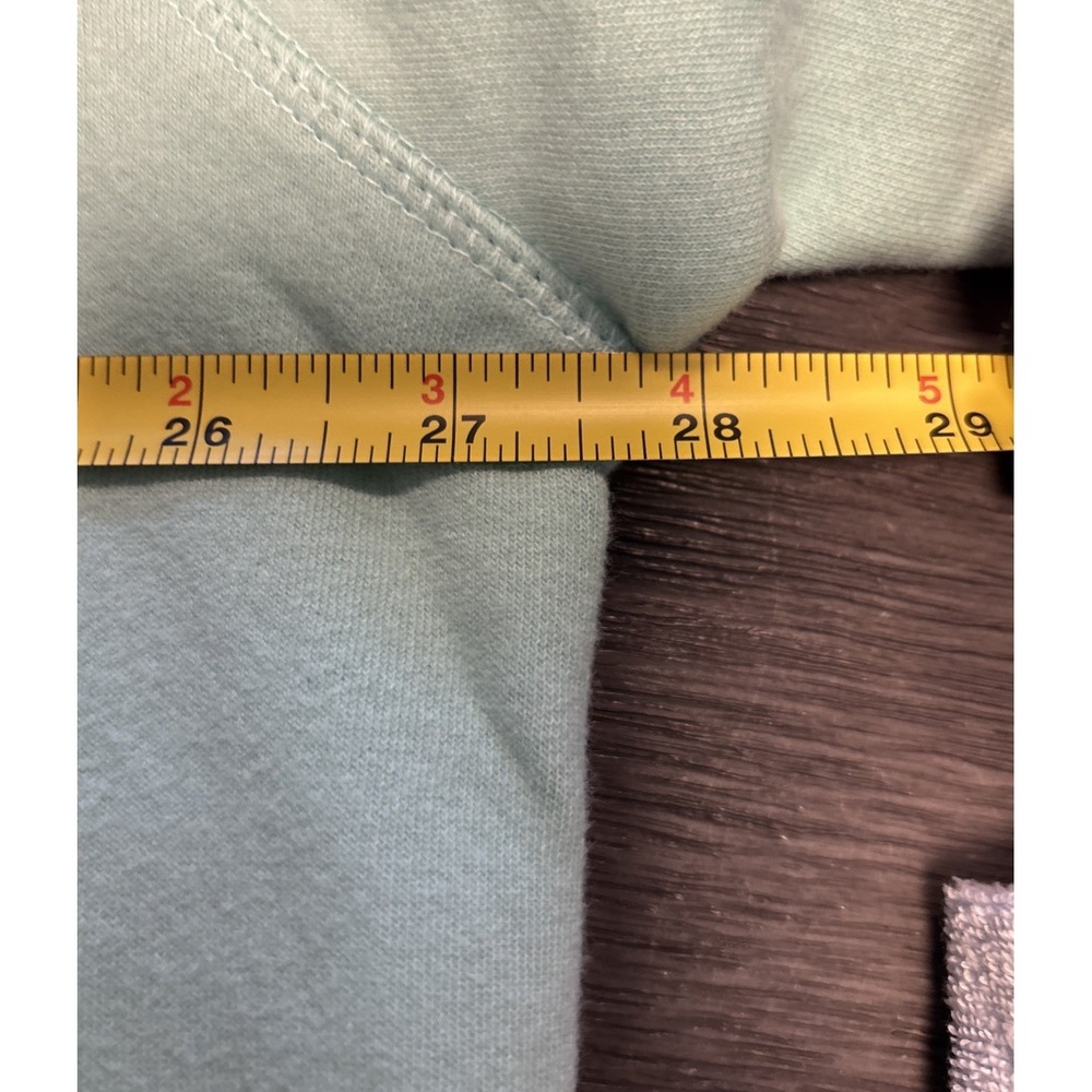 Lazy One Dog Mom Sleep Hoodie Dress Oversized Size L/XL Mint Green Lounge Cozy - Picture 6 of 6
